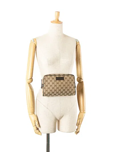 Pre-owned Gucci 2000-2015 Gg Canvas Belt Bag