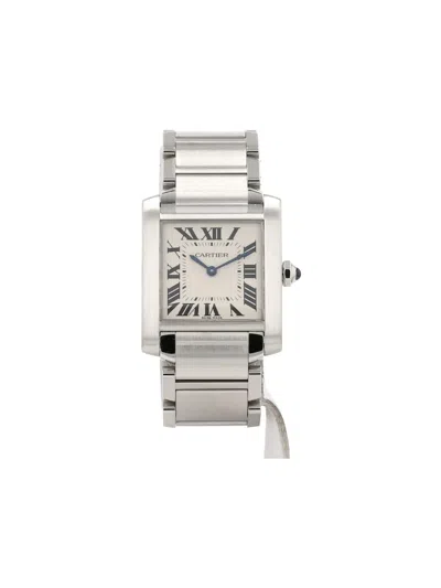 Pre-owned Cartier 2010  Tank Française 25mm