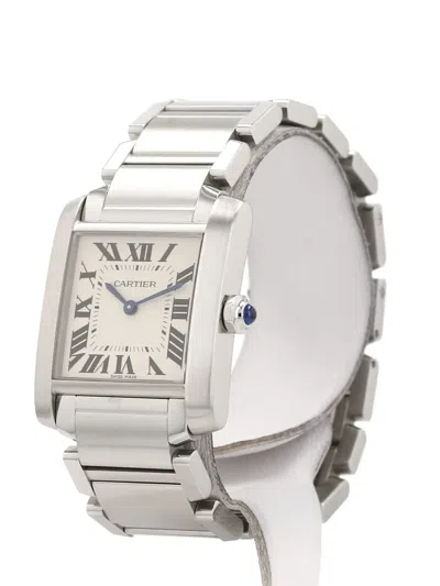 Pre-owned Cartier 2010  Tank Française 25mm