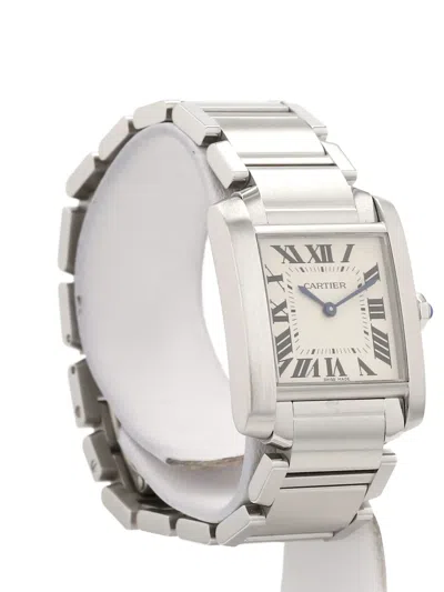 Pre-owned Cartier 2010  Tank Française 25mm