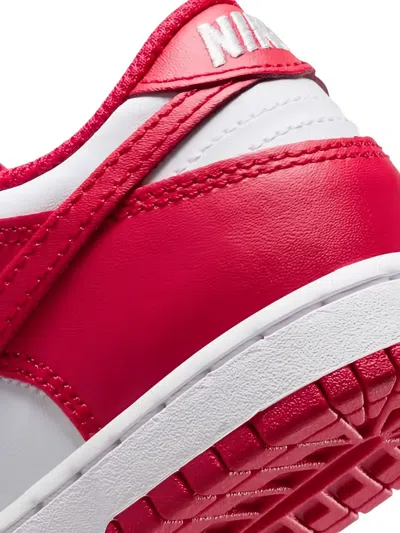 Nike Dunk Low Little Kids' Shoes In Red