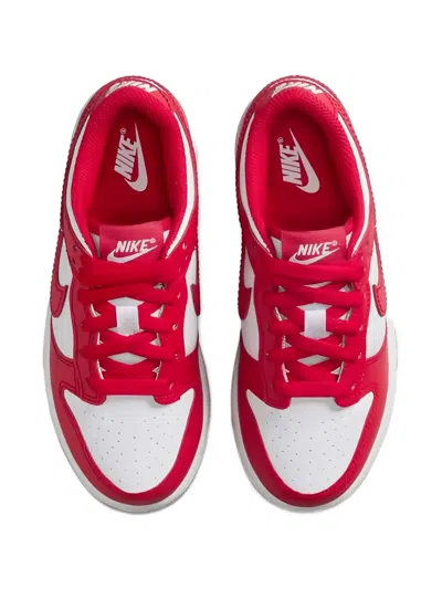 Nike Dunk Low Little Kids' Shoes In Red