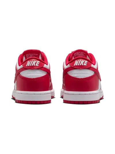 Nike Dunk Low Little Kids' Shoes In Red