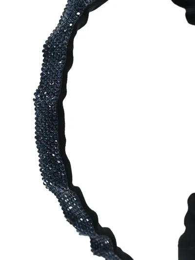 Mimi Tutu Crystal-embellished Headband In Blue
