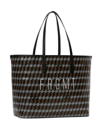 Au Depart Geometric-pattern Tote Bag