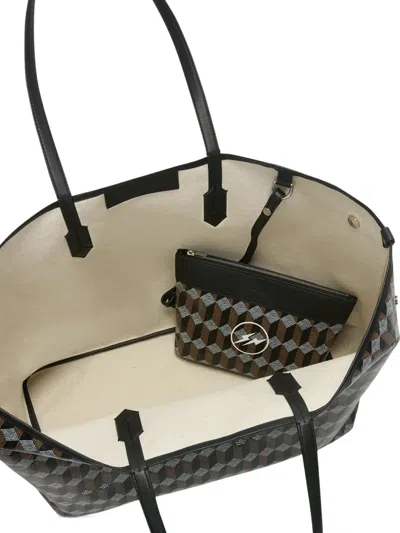 Au Depart Geometric-pattern Tote Bag