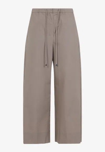 's Max Mara Aureo Wide-leg Pants In Neutral