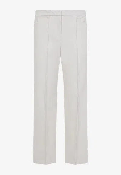 's Max Mara Zaffiro Straight-leg Pants In White