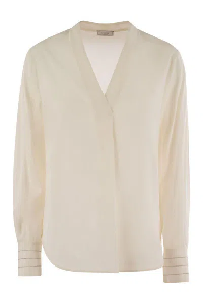 Peserico Silk Crepe Shirt