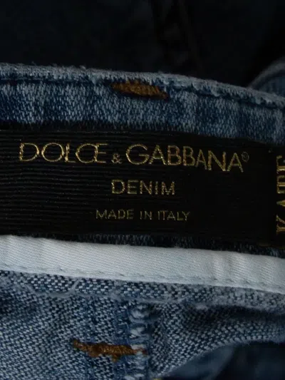 Pre-owned Dolce & Gabbana Logo-patch Jeans