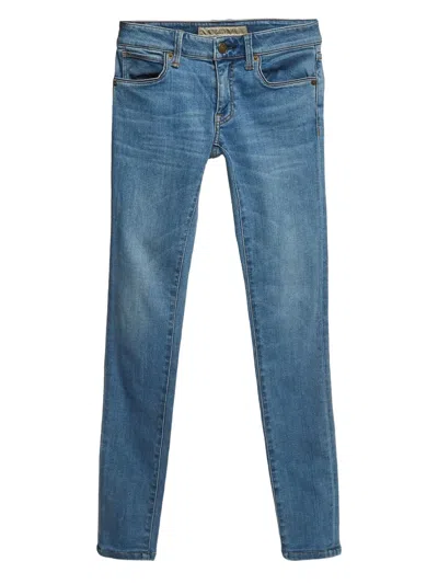 Pre-owned Burberry Logo-patch Jeans