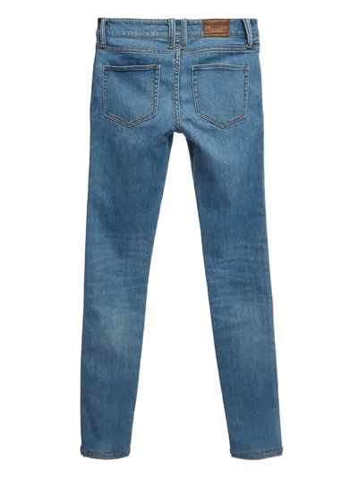 Pre-owned Burberry Logo-patch Jeans