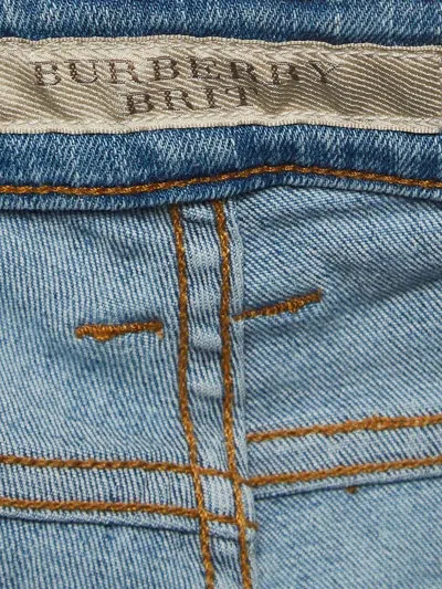 Pre-owned Burberry Logo-patch Jeans