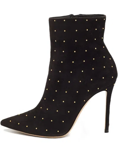 Pre-owned Gianvito Rossi  110mm Tyler Stud-embellished Ankle Boots