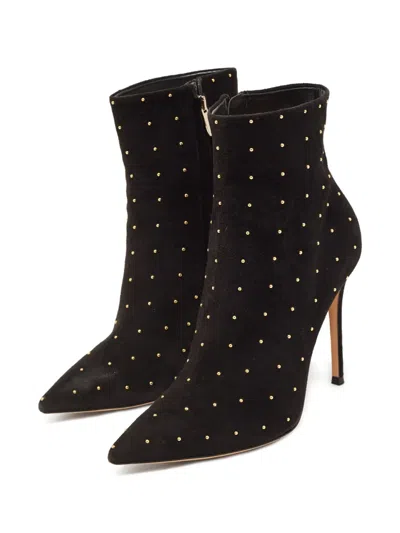 Pre-owned Gianvito Rossi  110mm Tyler Stud-embellished Ankle Boots