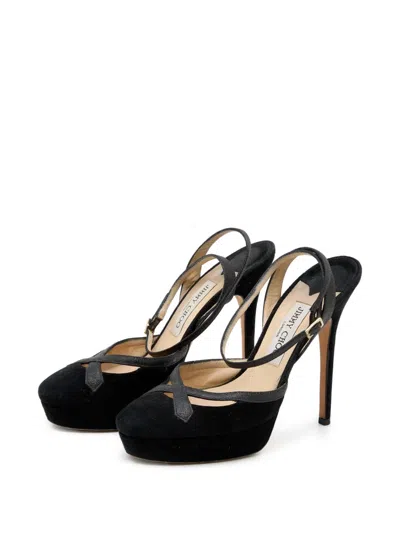 Pre-owned Jimmy Choo 130mm Leather Pumps