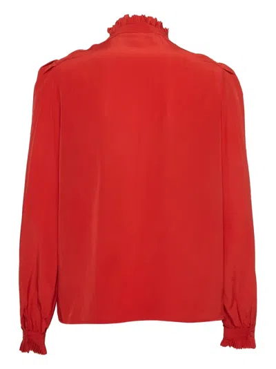 Pre-owned Zadig & Voltaire  Ruffled-front Blouse