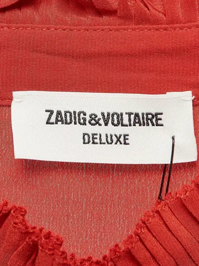Pre-owned Zadig & Voltaire  Ruffled-front Blouse