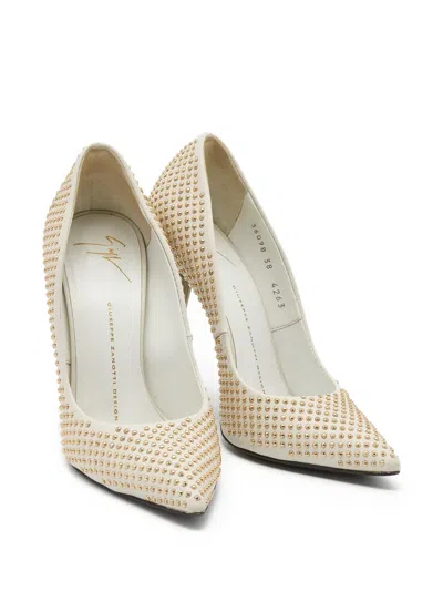 Pre-owned Giuseppe Zanotti Vintage Stud-embellished Heeled Pumps
