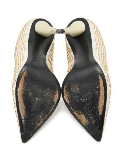 Pre-owned Giuseppe Zanotti Vintage Stud-embellished Heeled Pumps