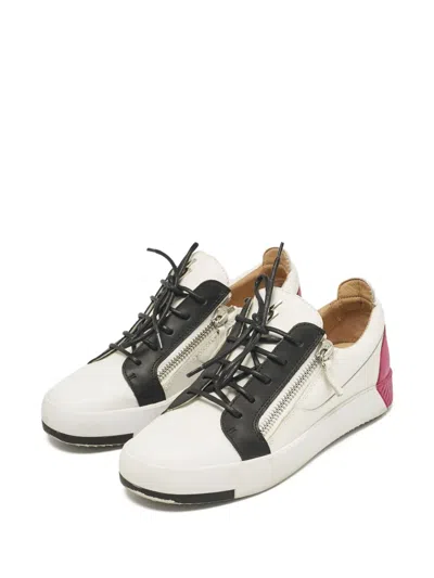 Pre-owned Giuseppe Zanotti Vintage  Frankie Sneakers In White