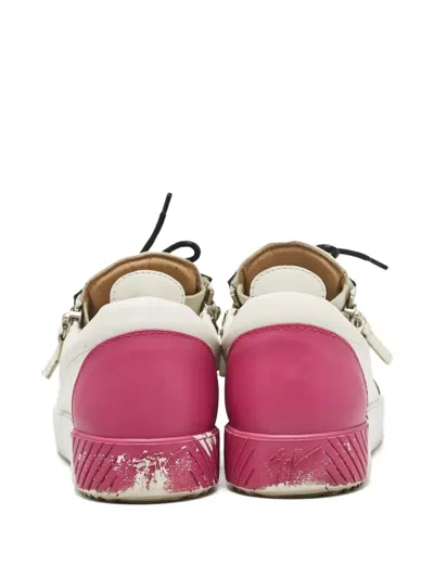 Pre-owned Giuseppe Zanotti Vintage  Frankie Sneakers In White