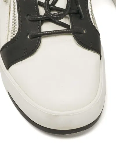 Pre-owned Giuseppe Zanotti Vintage  Frankie Sneakers In White