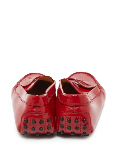 Pre-owned Tod's Vintage Patent-leather Loafers
