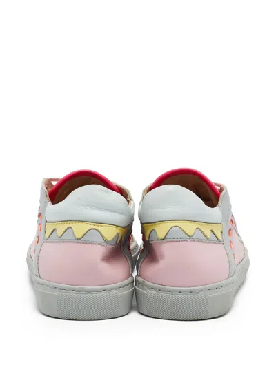 Pre-owned Sophia Webster  Glitter-embellished Colour-block Sneakers