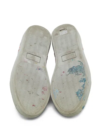 Pre-owned Sophia Webster  Glitter-embellished Colour-block Sneakers