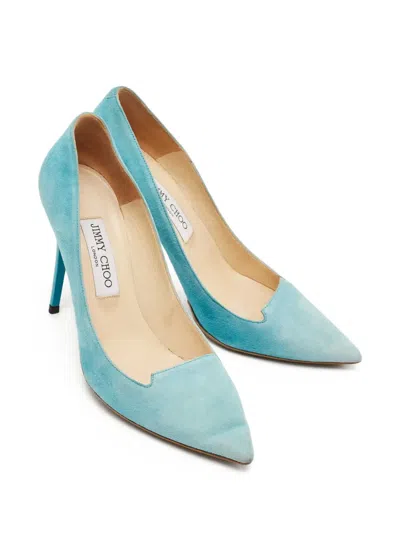 Pre-owned Jimmy Choo 100mm Avril Pointed-toe Stiletto Pumps