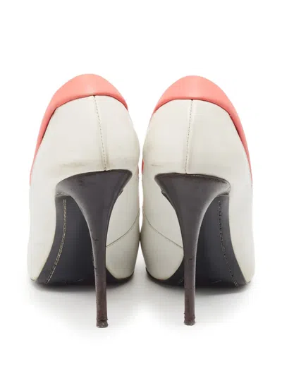 Pre-owned Giuseppe Zanotti Vintage 110mm Pointed-toe Stiletto Pumps In White