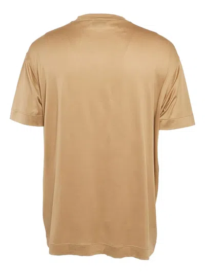 Pre-owned Emporio Armani Logo-appliqué T-shirt