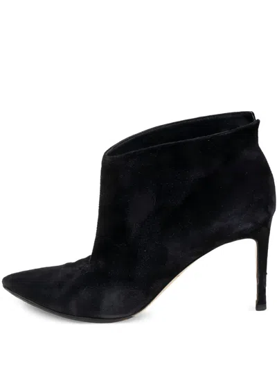 Pre-owned Gianvito Rossi  85mm Vania Pointed-toe Ankle Boots