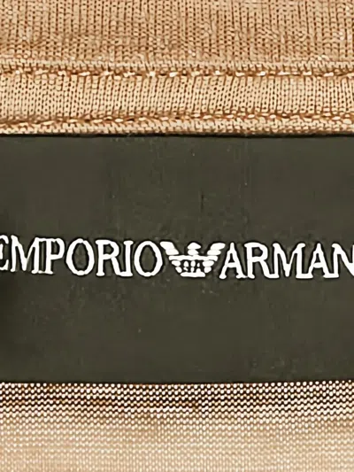 Pre-owned Emporio Armani Logo-appliqué T-shirt