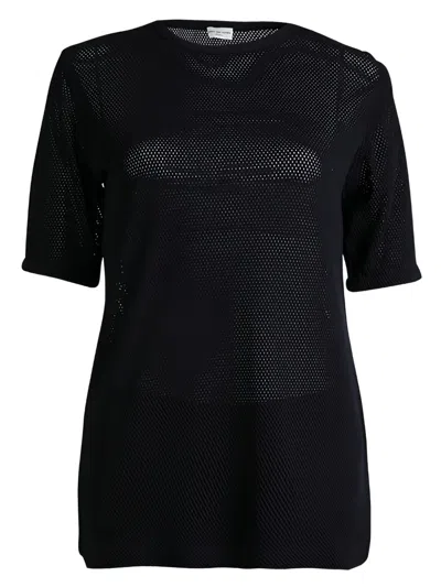 Pre-owned Dries Van Noten Perforated Short-sleeve T-shirt