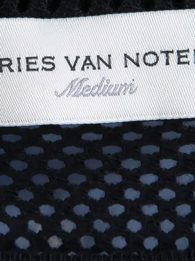 Pre-owned Dries Van Noten Perforated Short-sleeve T-shirt