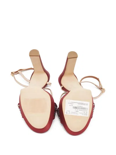 Pre-owned Malone Souliers  110mm Lauren Platform Sandals