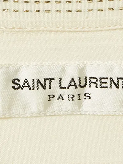 Pre-owned Saint Laurent Striped Button-up Shirt