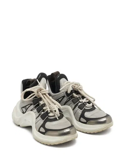Pre-owned Louis Vuitton Chunky Sole Lace-up Sneakers