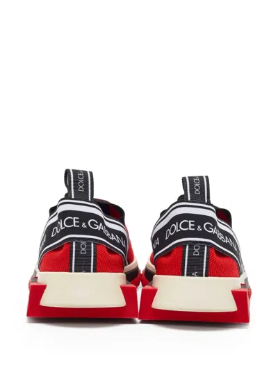 Pre-owned Dolce & Gabbana Chunky Sole Slip-on Sneakers