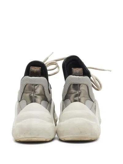 Pre-owned Louis Vuitton Chunky Sole Lace-up Sneakers