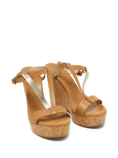 Pre-owned Jimmy Choo T-bar Sandals