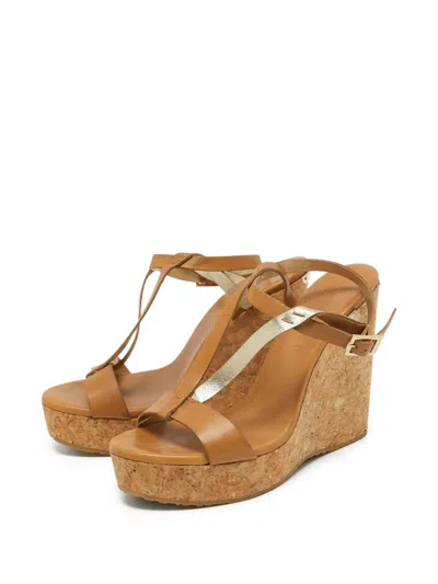 Pre-owned Jimmy Choo T-bar Sandals