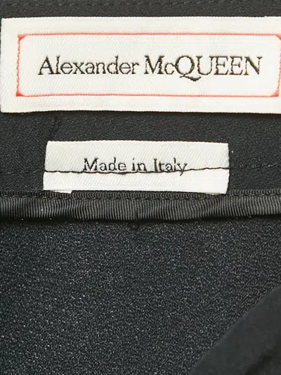 Pre-owned Alexander Mcqueen Lace-trim Trousers