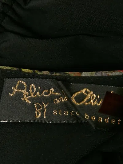 Pre-owned Alice And Olivia Floral Print Maxi Dress