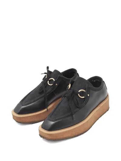 Pre-owned Stella Mccartney Platform Lace-up Shoes