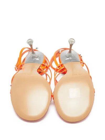 Pre-owned Mach&mach 90mm Leather Sandals