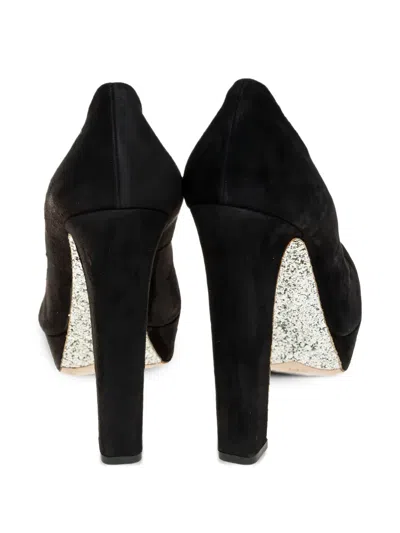 Pre-owned Miu Miu 140mm Suede Pumps
