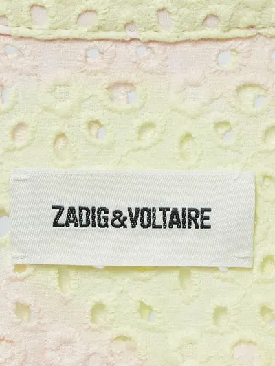 Pre-owned Zadig & Voltaire  Broderie-anglaise Shirt Dress